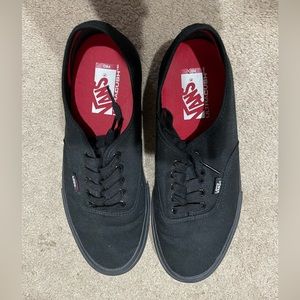 Vans Authentic Black Unisex Sneakers (Men’s)